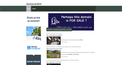 Desktop Screenshot of muncaster.com